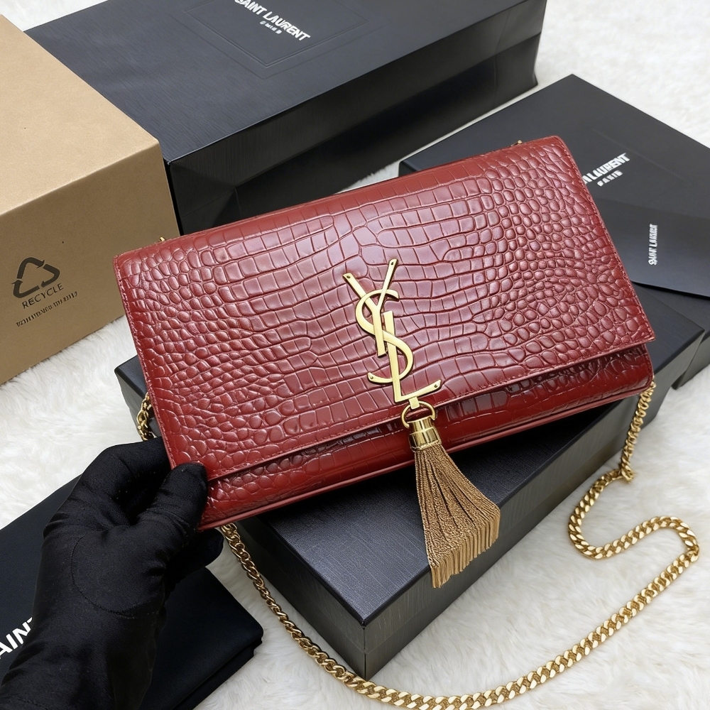 YSL Kate Medium Leather Tassel Bag
